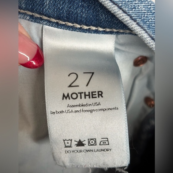 Mother Stunner Ankle Step Fray Good Girls Do size 27 - Picture 10 of 12